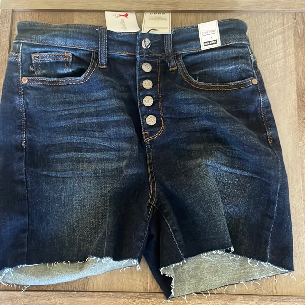 Be Fly High waisted button fly cut off